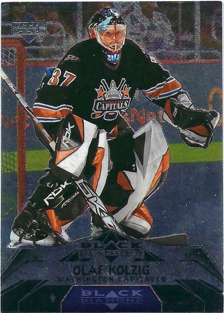 Olaf Kolzig #83 Hockey Cards 2007 Upper Deck Black Diamond