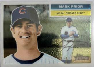 Mark Prior #9 Baseball Cards 2005 Topps Heritage Chrome