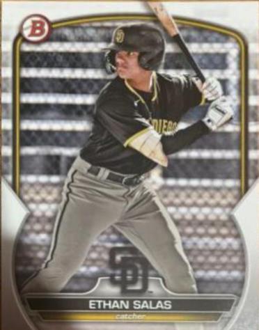 Ethan Salas #BD-1 Baseball Cards 2023 Bowman Draft