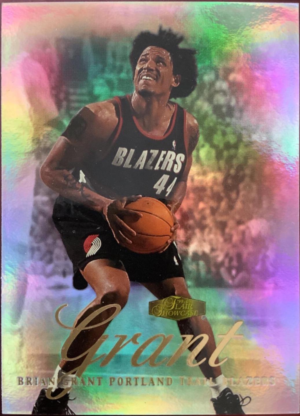 Brian Grant #9 Basketball Cards 1999 Flair Showcase