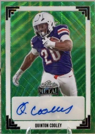 Quinton Cooley [Green Wave] #91A-QC1