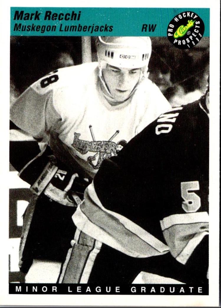Mark Recchi #34 Hockey Cards 1993 Classic Pro Prospects