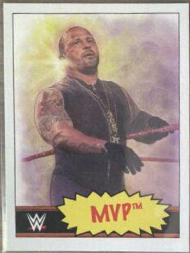 MVP #8 Wrestling Cards 2021 Topps Living WWE
