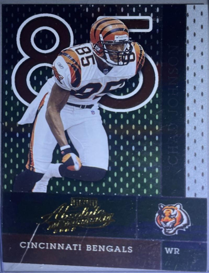 Chad Johnson #15 2002 Playoff Absolute Memorabilia Football