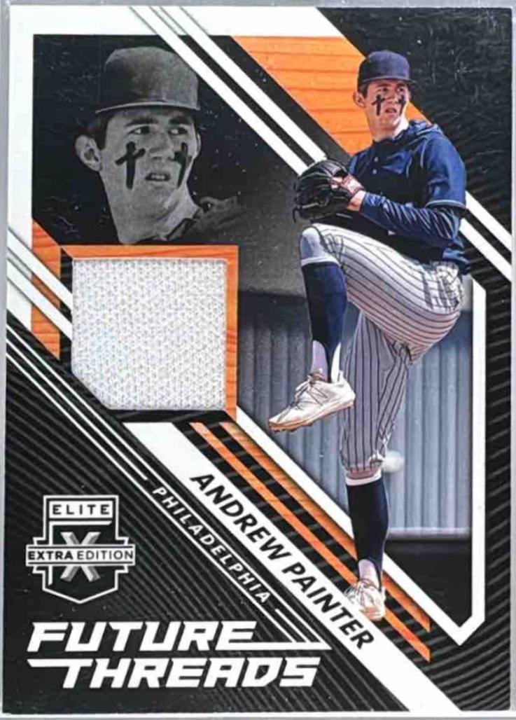 Andrew Painter #FT-AP 2021 Panini Elite Extra Edition Future Threads Baseball