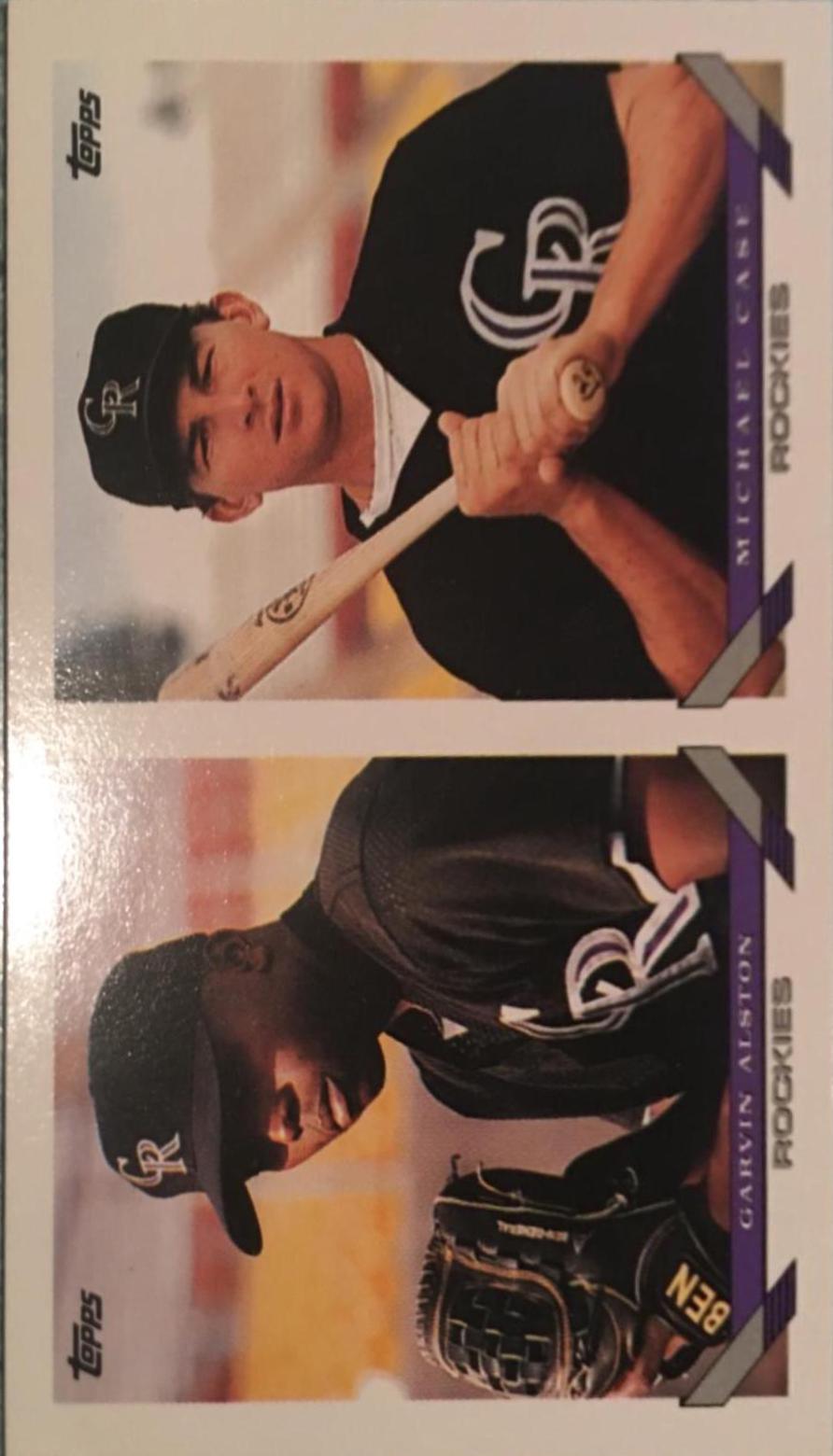Michael Case, Garvin Alston #661 Baseball Cards 1993 Topps