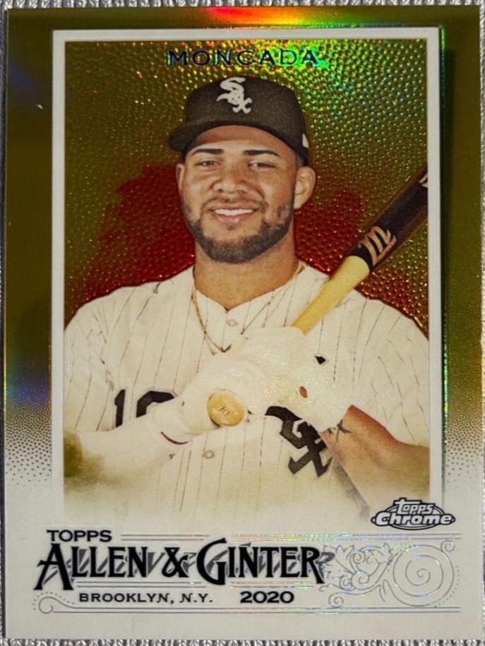 Yoan Moncada #45 2020 Topps Allen & Ginter Chrome Baseball