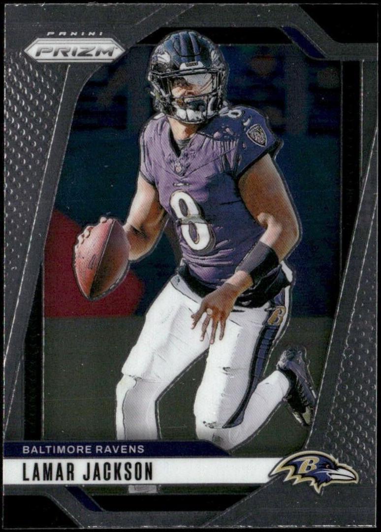 Lamar Jackson #19 Football Cards 2024 Panini Prizm