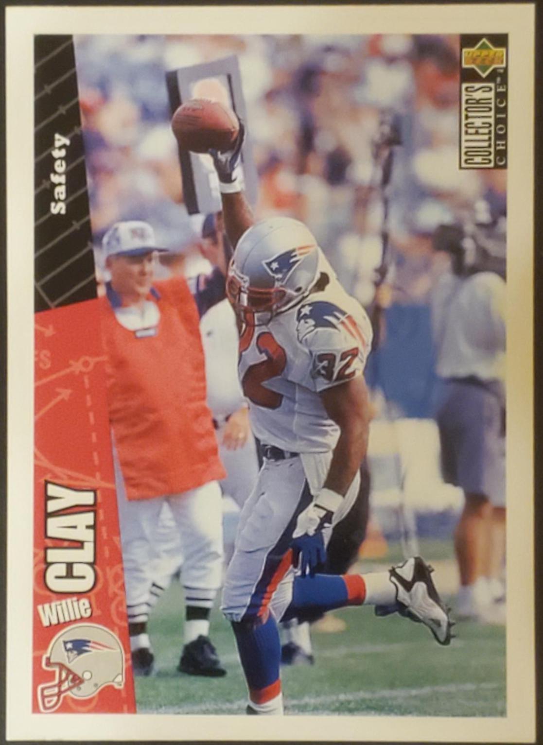 Willie Clay #U109 Football Cards 1996 Collector's Choice Update