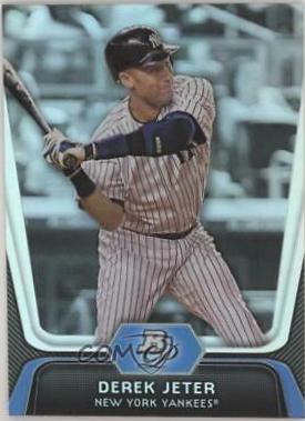 Derek Jeter #14 Baseball Cards 2012 Bowman Platinum