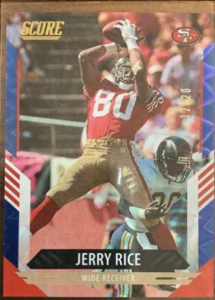 Jerry Rice #276 Football Cards 2021 Panini Score