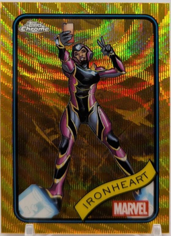 Ironheart Gold Wave Refractor