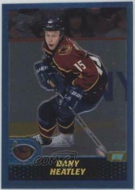 Dany Heatley #127 Hockey Cards 2001 Topps Chrome