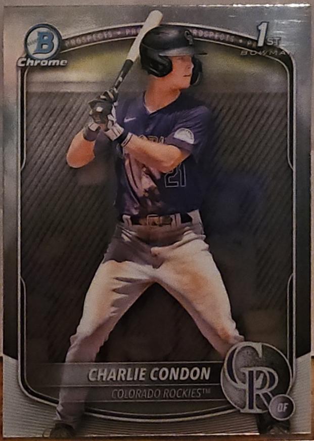 Charlie Condon #BCP-75 Baseball Cards 2025 Bowman Chrome Prospects