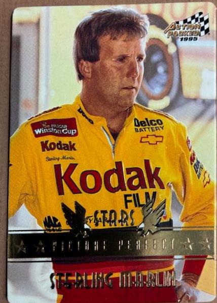 Sterling Marlin #56 Racing Cards 1995 Action Packed NASCAR