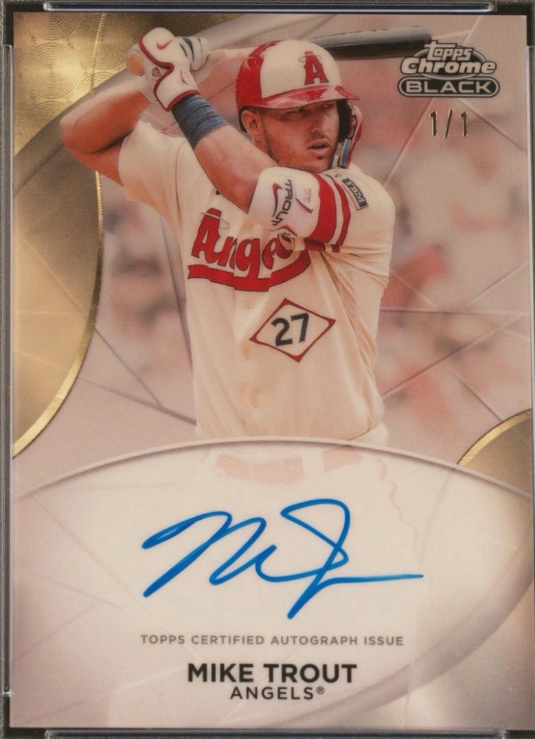 Mike Trout [Superfractor] #CPA-MT