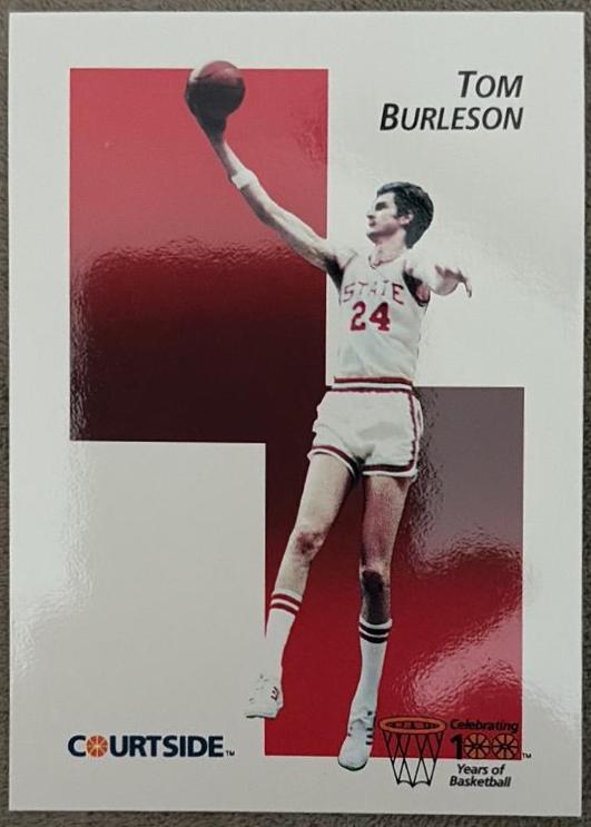 Tom Burleson #7 1992 Courtside Flashback Basketball