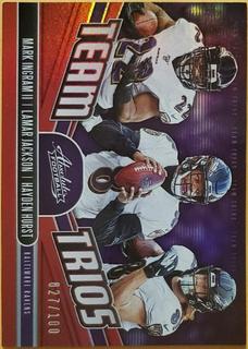 Hayden Hurst, Lamar Jackson, Mark Ingram II