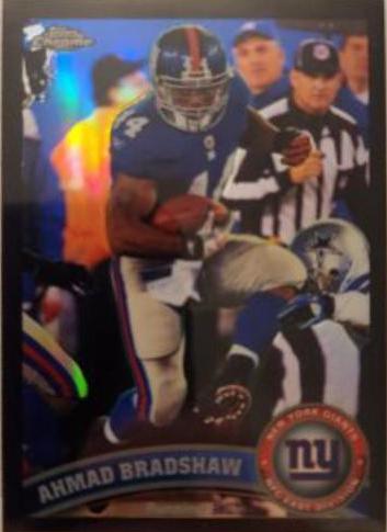 Ahmad Bradshaw #207 2011 Topps Chrome Football