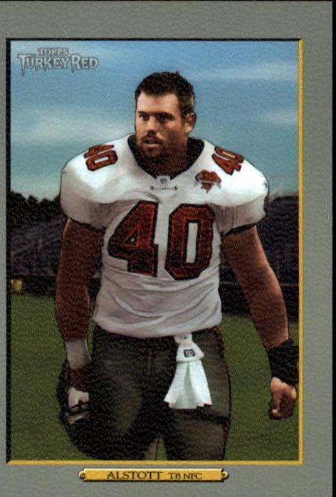 Mike Alstott #250 2006 Topps Turkey Red Football