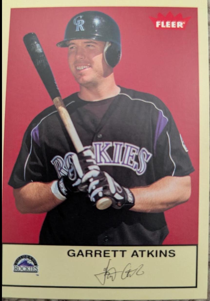 Garrett Atkins #64 Baseball Cards 2005 Fleer Ultra
