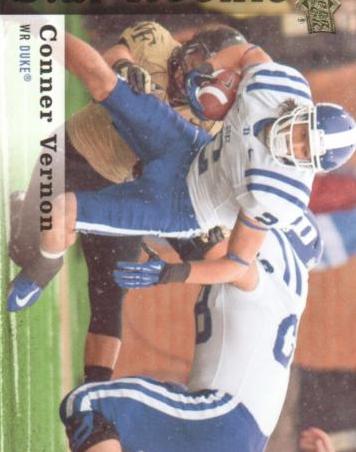 Conner Vernon #123 Football Cards 2013 Upper Deck
