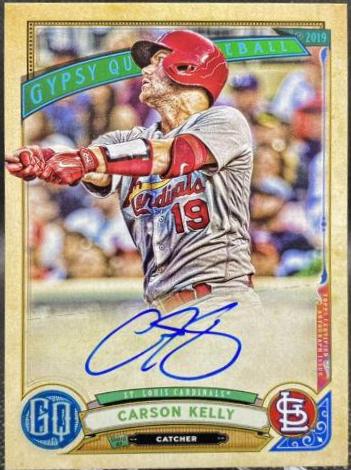 Carson Kelly #GQA-CK Baseball Cards 2019 Topps Gypsy Queen Autographs
