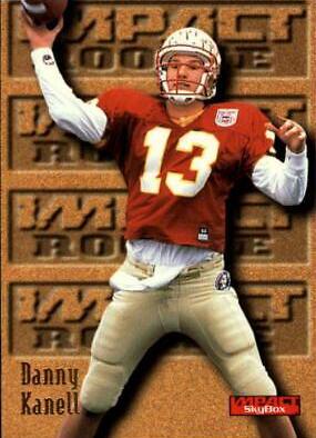 Danny Kanell #173 Football Cards 1996 Skybox Impact
