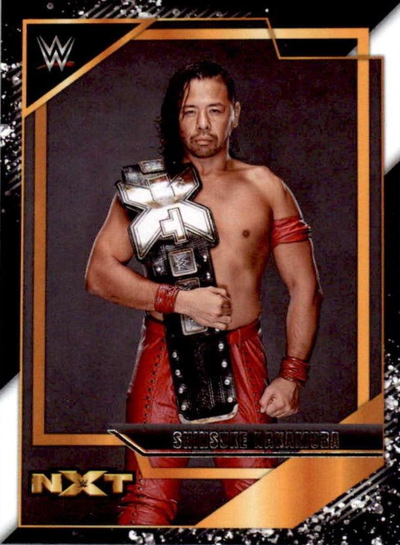 Shinsuke Nakamura #19 Wrestling Cards 2022 Panini NXT WWE NXT Gold