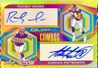 Randy Moss, Adrian Peterson
