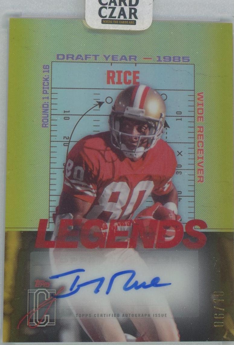 Jerry Rice [Gold] #LCA-JR