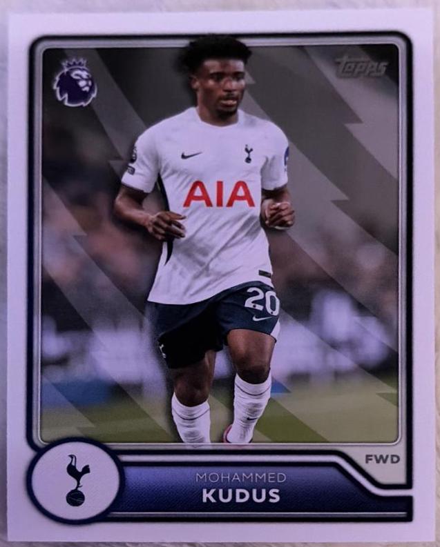Mohammed Kudus #257 2026-27 Topps Flagship Premier League