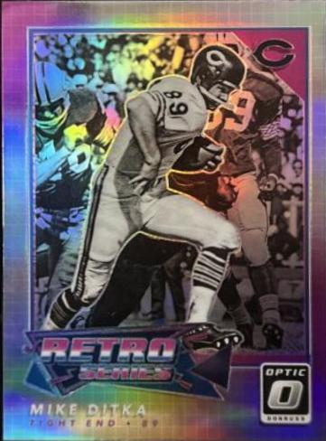 Mike Ditka #RS-11 Football Cards 2022 Panini Donruss Optic Retro Series