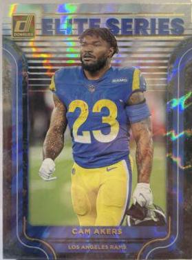 Cam Akers #ES-21 Football Cards 2022 Panini Donruss The Elite Series