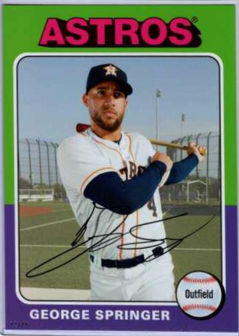 George Springer [5X7] #174