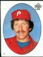 Mike Schmidt #10 Baseball Cards 1983 Topps Stickers