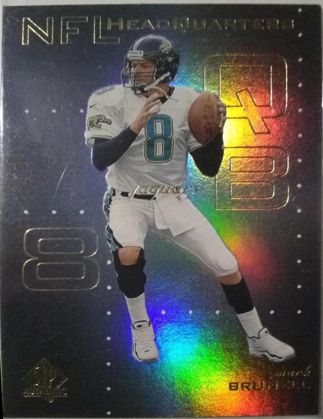 Mark Brunell #HQ9 Football Cards 1999 SP Authentic NFL Headquarters