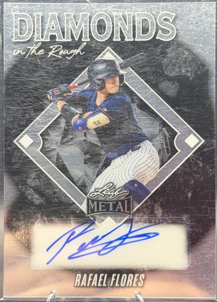 Rafael Flores #DR-RF1 2025 Leaf Metal Baseball Diamond in the Rough