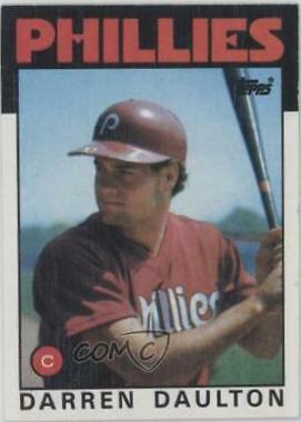 Darren Daulton #264 Baseball Cards 1986 Topps