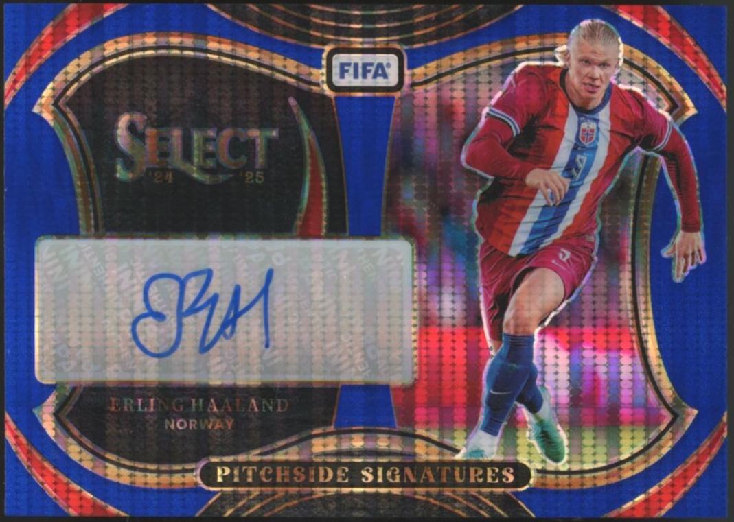 Erling Haaland [Blue Pulsar] #PS-EH Prices | 2024 Panini Select