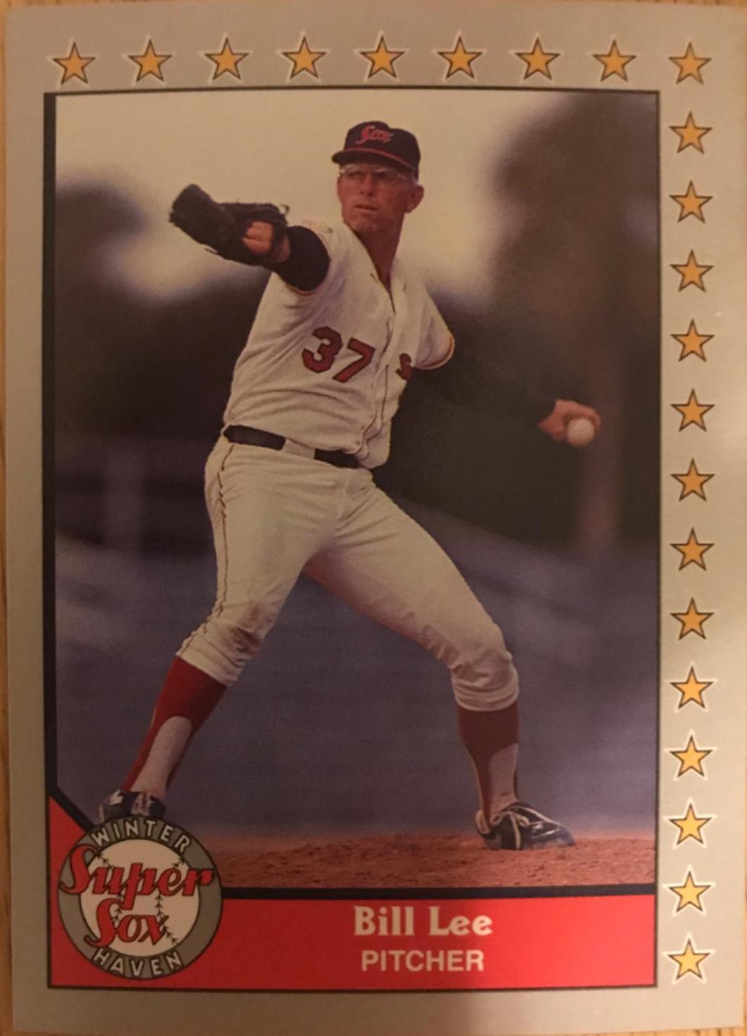 Bill Lee #28 Baseball Cards 1990 Pacific Senior League