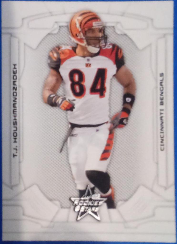 T.J. Houshmandzadeh #21 Football Cards 2008 Leaf Rookies & Stars