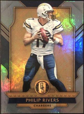 Philip Rivers #9 Football Cards 2017 Panini Gold Standard