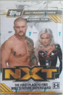 Hobby Box Wrestling Cards 2021 Topps WWE NXT