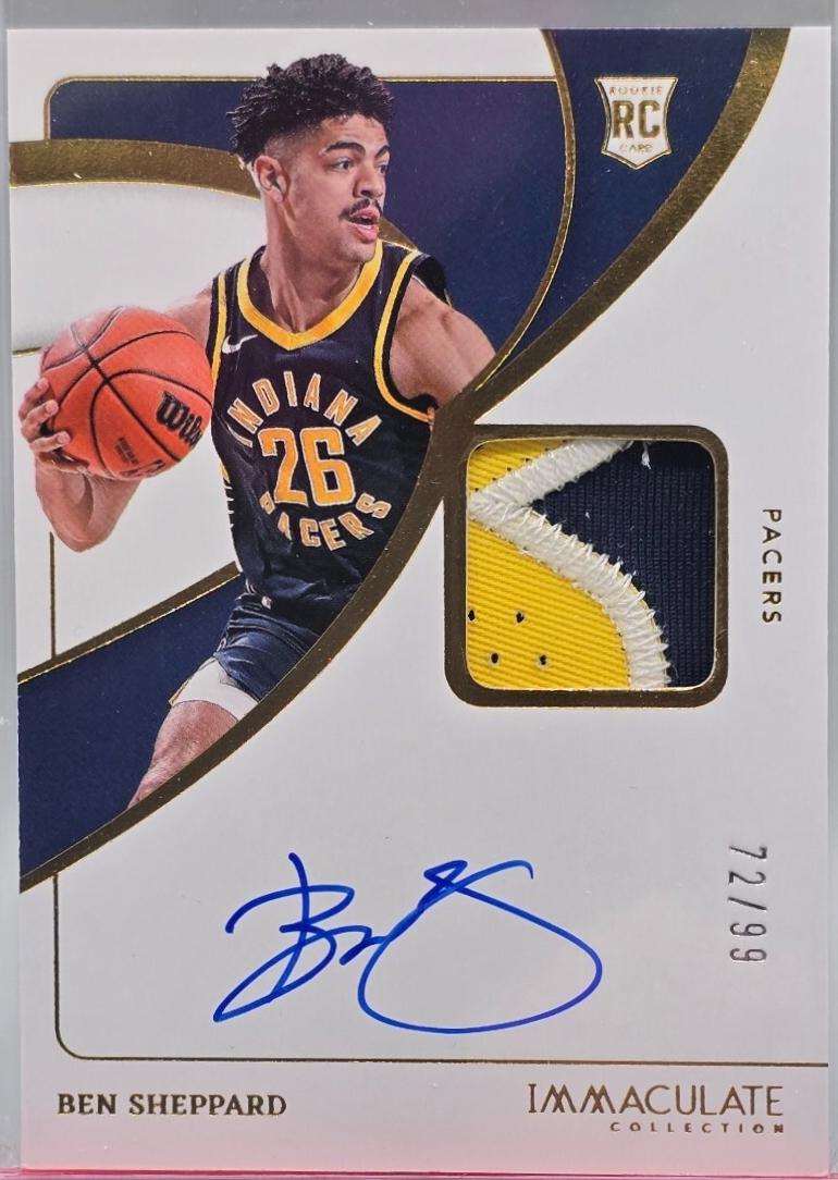 Ben Sheppard [Rookie Patch Autograph] #137