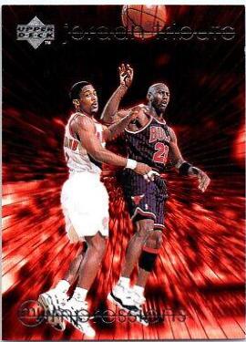 Michael Jordan #MJ44 Basketball Cards 1997 Upper Deck Michael Jordan Tribute