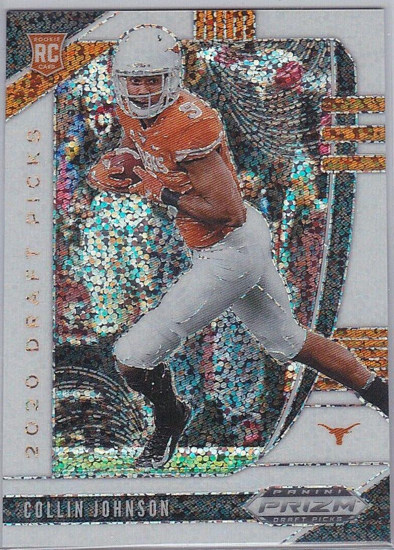 Collin Johnson [White Sparkle Prizm] #112
