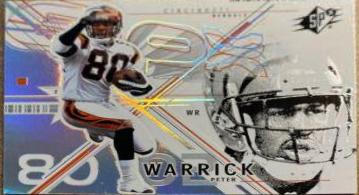 Peter Warrick #17 Football Cards 2002 Spx