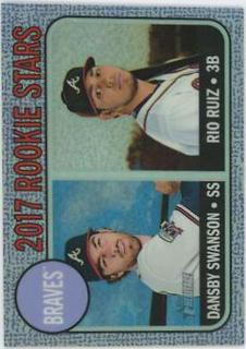 Braves 2017 Rookie Stars: Dansby Swanson / Rio Ruiz