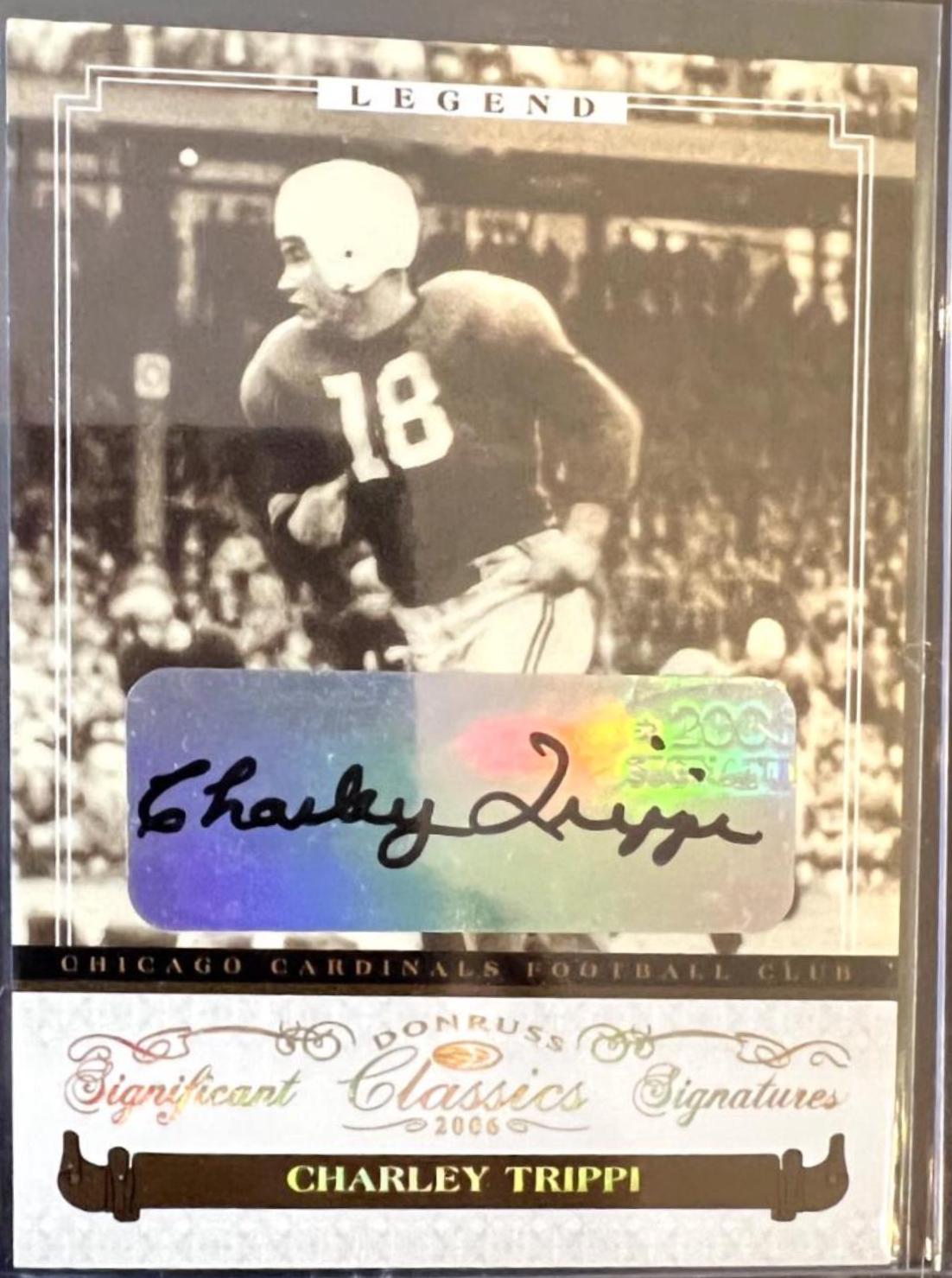 Charley Trippi #268 2006 Panini Donruss Classics Football